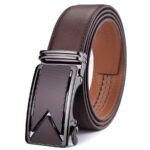 Ceinture de costume en cuir pour homme