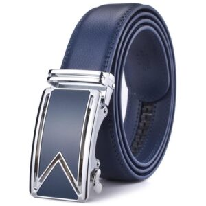 Ceinture de costume en cuir pour homme