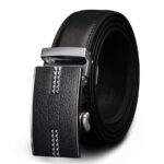 Ceinture de costume en cuir pour homme