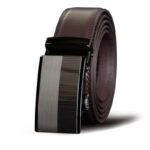 Ceinture de costume en cuir pour homme