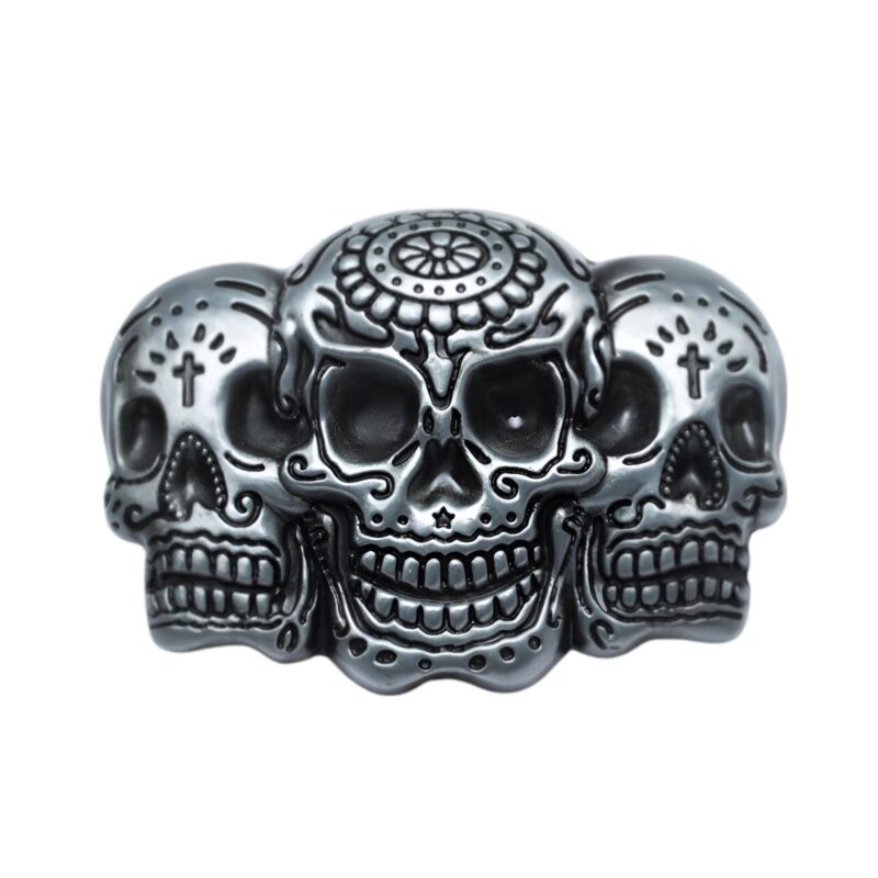 Mexican Skull Belt Buckle