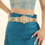 Moroccan Belt Embellished with Rhinestones