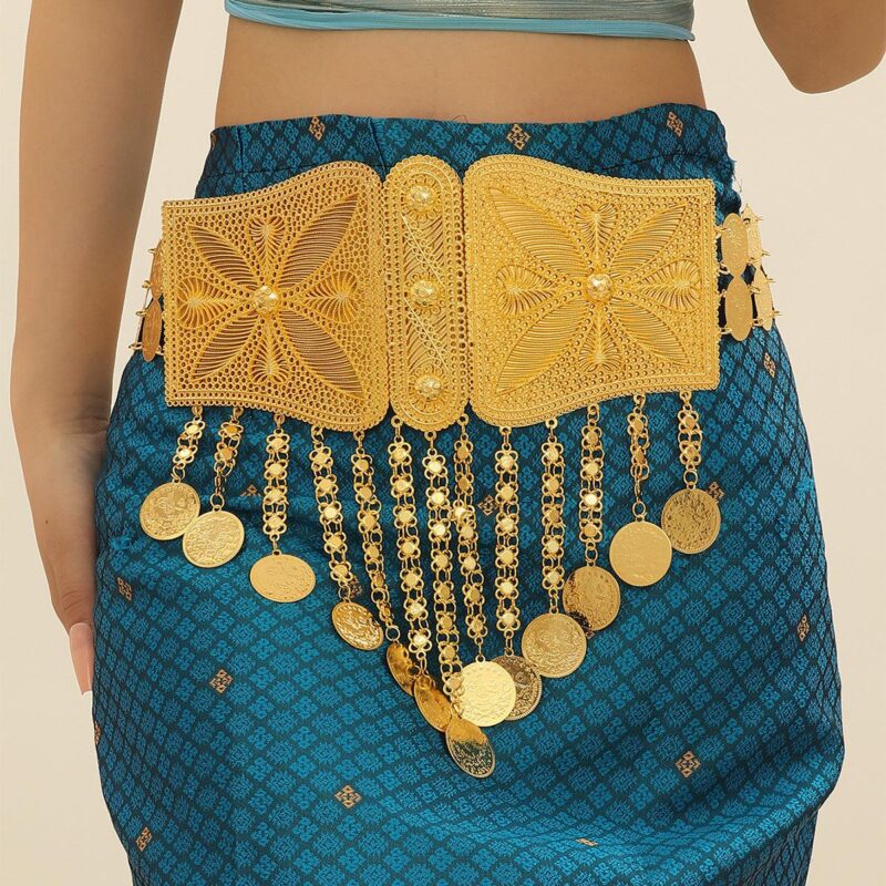 Moroccan Belt with Large Chains and Big Patterns Shayma Model
