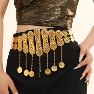 Moroccan Belt with Original Geometric Patterns