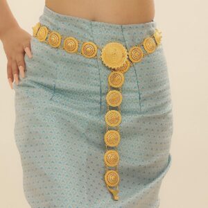 Moroccan Belt with Ring Assembly