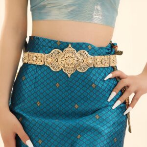 Moroccan Belt with Royal Appeal Encrusted with Rhinestones