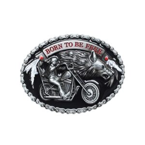 Motorbike Belt Buckle