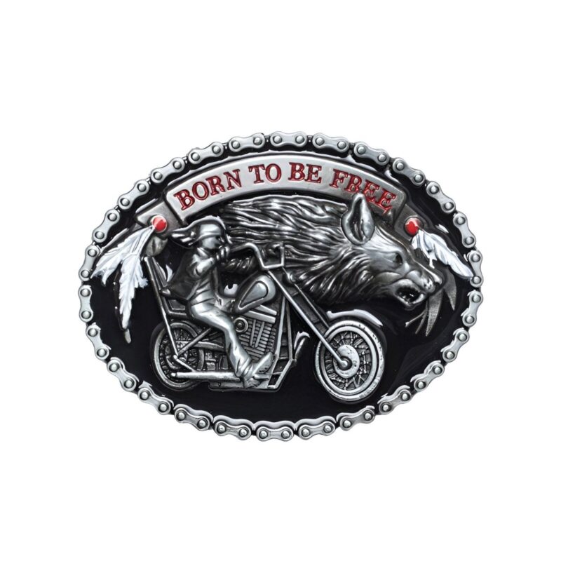 Motorbike Belt Buckle