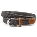 Ceinture tressée élastique pour femme