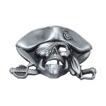 Pirate Skull Belt Buckle