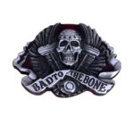 Skull Belt Buckle "Bad to the Bone"