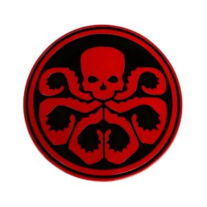 Skull Belt Buckle Octopus