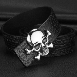 Ceinture Tête de Mort pour Femme ou Homme