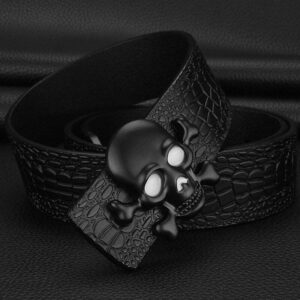 Ceinture Tête de Mort pour Femme ou Homme