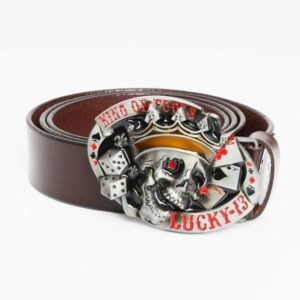 Ceinture Tête de Mort pour Femme ou Homme