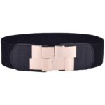Ceinture large et élastique taille haute