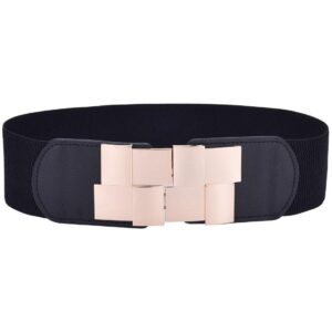 Ceinture large et élastique taille haute