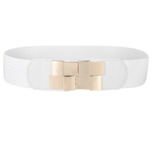 Ceinture large et élastique taille haute