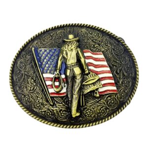 Western Cowboy Belt Buckle