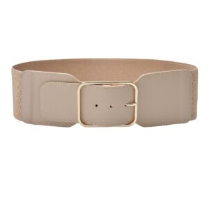 Ceinture large et élastique taille haute