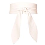 Ceinture à nouer large et souple