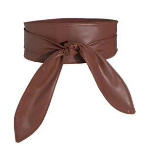 Ceinture à nouer large et souple