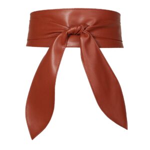 Ceinture à nouer large et souple