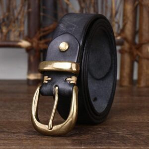 Ceinture en cuir pour femme