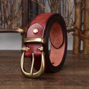 Ceinture en cuir pour femme