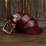 Ceinture en cuir pour femme