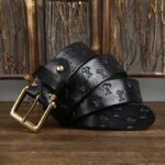 Ceinture en cuir pour femme