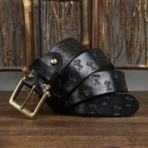 Ceinture en cuir pour femme