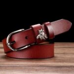 Ceinture en cuir pour femme