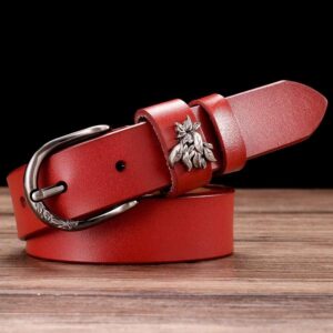Ceinture en cuir pour femme