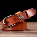 Ceinture en cuir pour femme