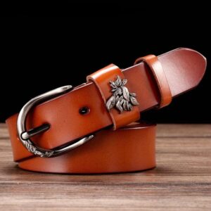 Ceinture en cuir pour femme