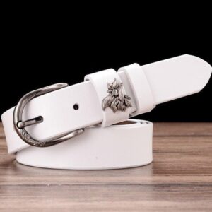 Ceinture en cuir pour femme