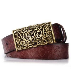 Ceinture en cuir pour femme