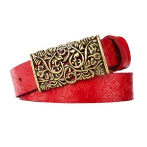 Ceinture en cuir pour femme
