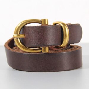 Ceinture en cuir pour femme