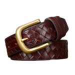 Woven Leather Belt