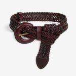 Woven Leather Belt