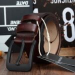 Ceinture Casual en cuir pour homme