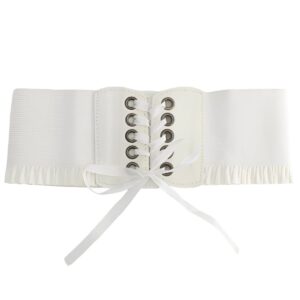Ceinture corset à lacets avec œillets