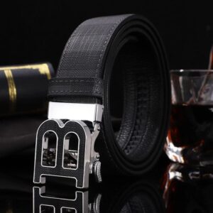 Ceinture de costume en cuir pour homme