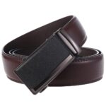 Ceinture de costume en cuir pour homme