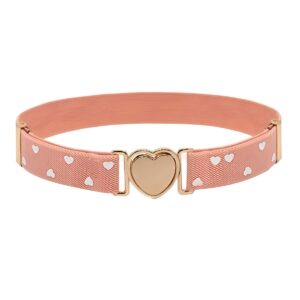 Ceinture élastique à attache rapide en forme de coeur