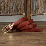 Ceinture en cuir pour femme