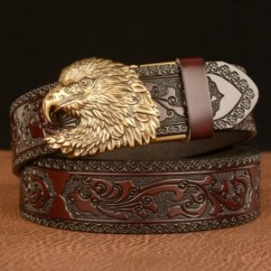 Ceinture Esprit Animal à boucle en forme d'Aigle