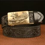 Ceinture Esprit Animal à motif Aigle et vagues